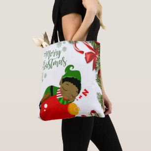 Christmas Women's Tote Bags, Elf Bag