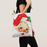 Christmas Women's Tote Bags, Santa<br><div class="desc">Christmas Women's and Girls Tote Bags</div>