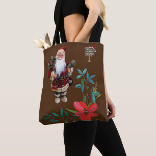 Christmas Women's Tote Bags, Santa Bag