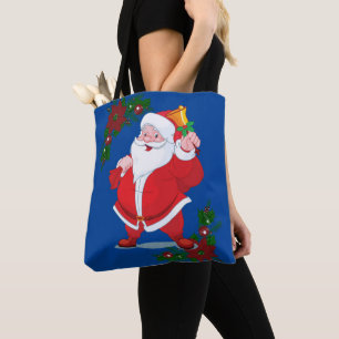 Christmas Women's Tote Bags, Santa Bag