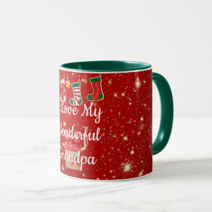 Christmas Wonderful Grandpa Mug