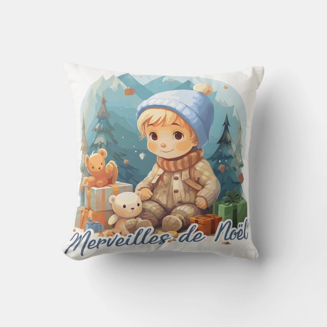 Christmas Wonders Cushion (Front)