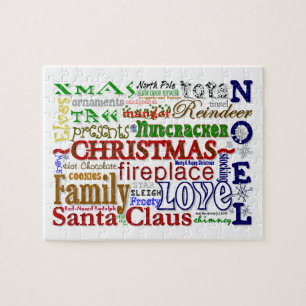 Christmas Word-Art Puzzle
