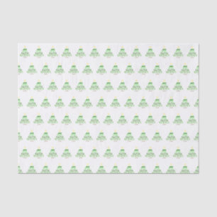 Christmas Words Christmas Tree Tissue Paper