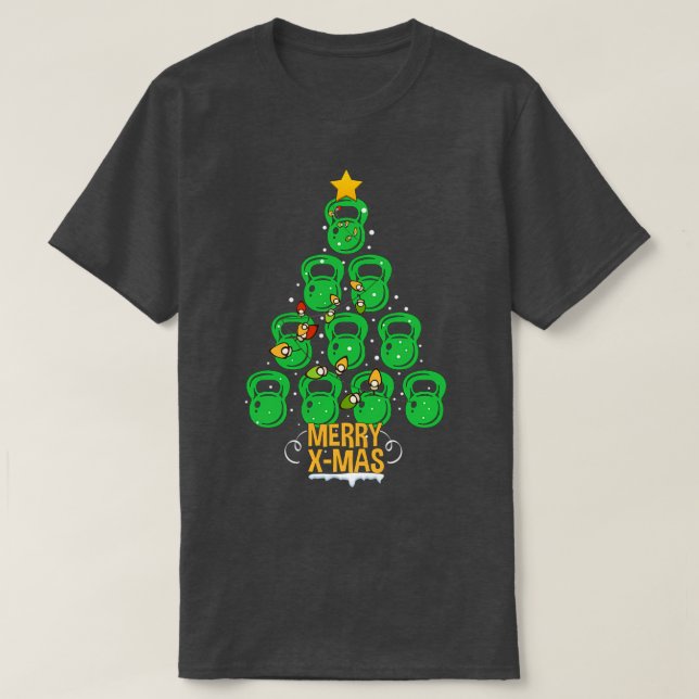 Christmas Workout Funny Xmas Gym Training 1  T-Shirt (Design Front)