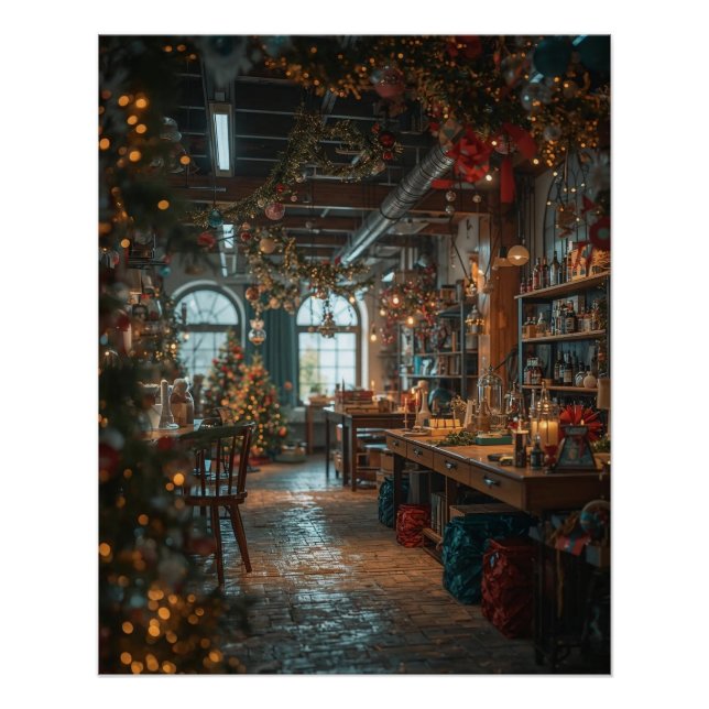 Christmas Workshop Poster (Front)
