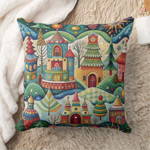 Christmas World designer cushion