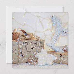 Christmas Wrapped Parcels Card