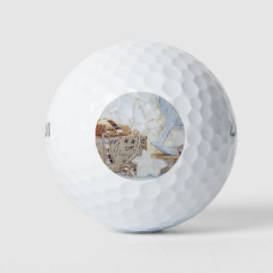 Christmas Wrapped Parcels Golf Balls