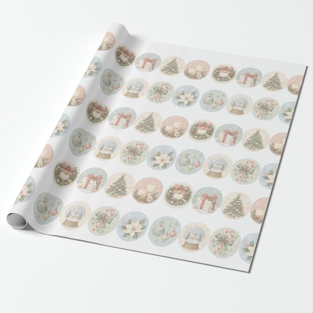 Christmas Wrapping Paper (Unrolled)