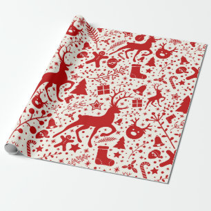 Christmas wrapping paper