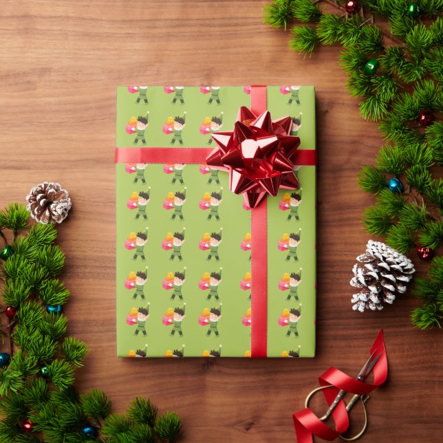 Christmas Wrapping Paper (Holiday Gift)