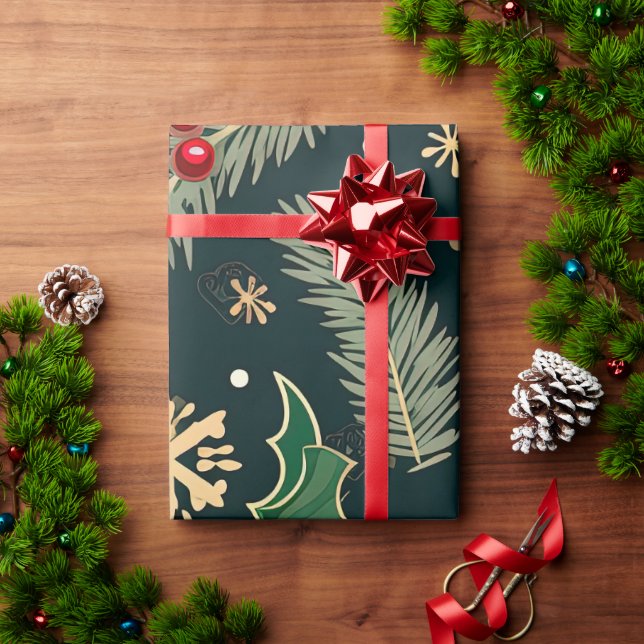 Christmas  wrapping paper (Holiday Gift)