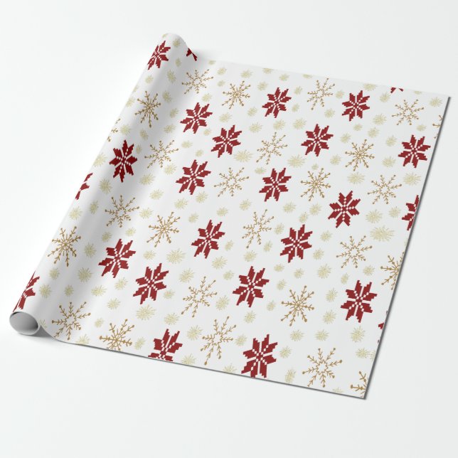 Christmas Wrapping Paper (Unrolled)