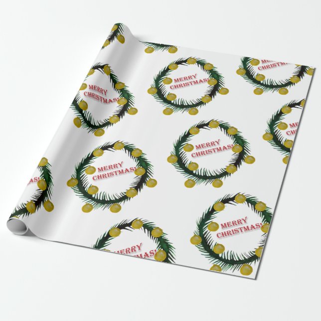Christmas Wrapping Paper (Unrolled)