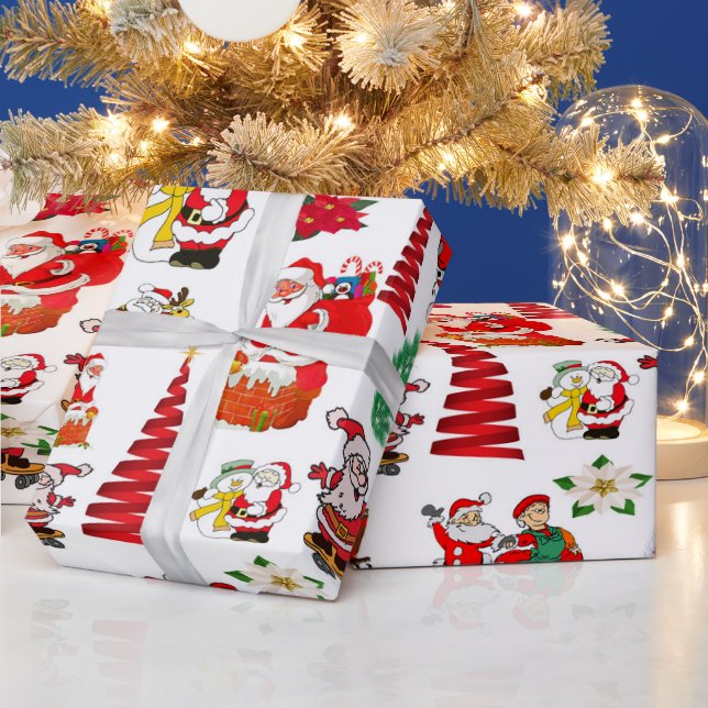 Christmas  wrapping paper (Holidays)