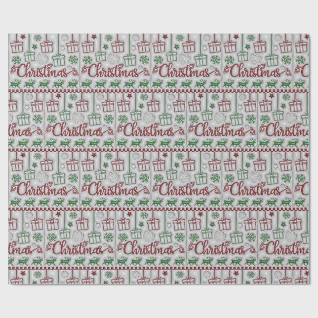 Christmas Wrapping Paper (Flat)