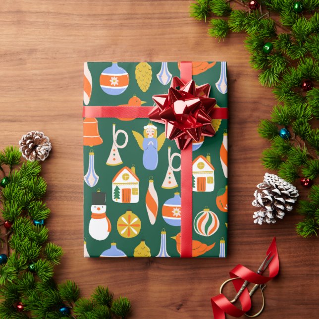 Christmas wrapping paper (Holiday Gift)