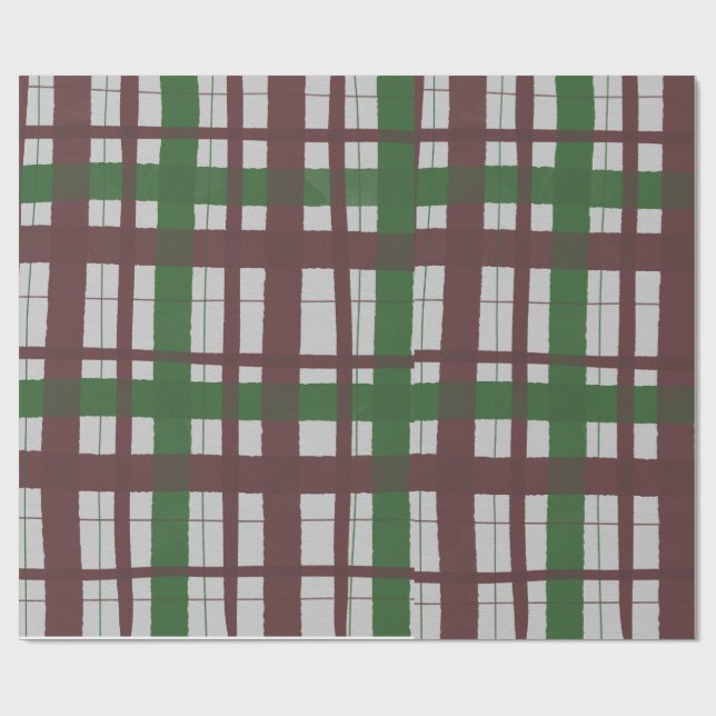 Christmas wrapping paper (Flat)
