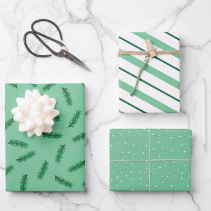 Christmas Wrapping Paper Coordinating Set