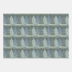 Christmas Wrapping Paper -Forest in Winter