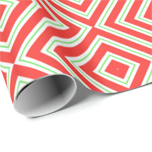Christmas Wrapping Paper-Holiday Diamond Paper