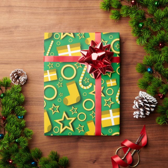 Christmas Wrapping Paper | Luxury Holiday Gift  (Holiday Gift)