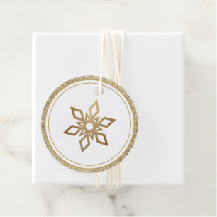 Christmas Wrapping Paper-Nordic Gold-Gift Tags