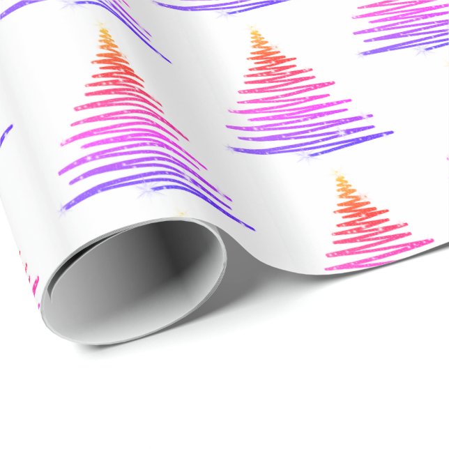 Christmas Wrapping Paper-Oh Christmas Tree Wrapping Paper (Roll Corner)