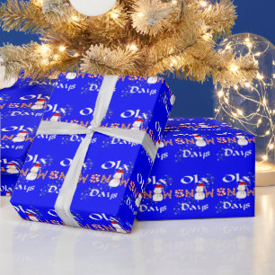 Christmas Wrapping Paper Ola, Snowdays