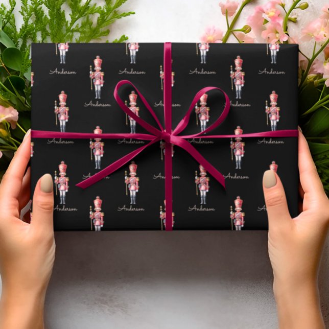 Christmas Wrapping Paper Personalised Nutcracker  (Creator Uploaded)