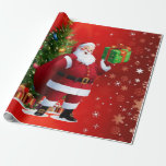 Christmas Wrapping Paper Santa Claus<br><div class="desc">Christmas Wrapping Paper Something for everyone offers customised personalised items especially for you designed to enhance the beauty of your home or a loved one. This uniquely designed wrapping paper will impress your friends and family. It will make your holiday gift wrapping amazing. Children will enjoy opening their Christmas gifts...</div>