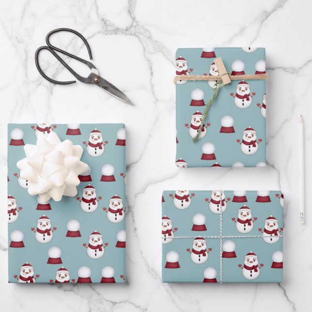 Christmas Wrapping Paper Sheet (Front)