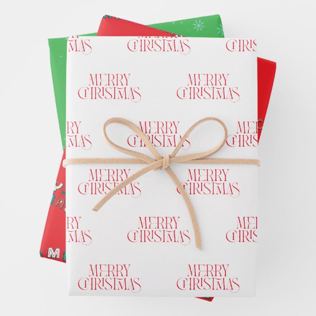 Christmas Wrapping Paper Sheet (In situ)