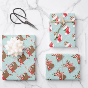 Christmas Wrapping Paper Sheets