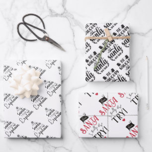 Christmas Wrapping Paper Sheets