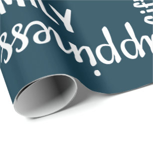 Christmas Wrapping Paper - Words For and About (B)