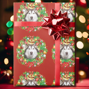 Christmas Wrapping Paper YOUR PHOTO dog cat kids