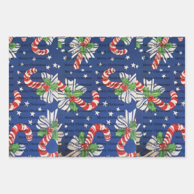 Christmas wrapping papers  paper sheet (Front)