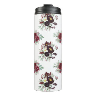 Christmas Wreath Art Thermal Tumbler