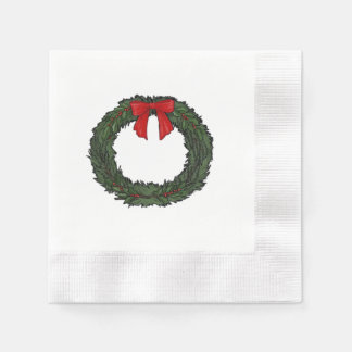 Christmas Wreath Classic Napkin