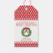 Christmas Wreath Holiday Gift Tag
