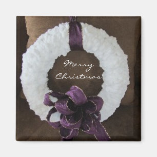 Christmas Wreath Magnet