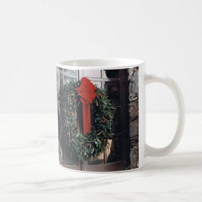 Christmas Wreath Mug (Right)
