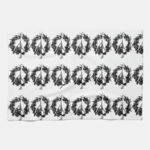 ***CHRISTMAS WREATH*** ON THIS GREAT KITCHEN TOWEL