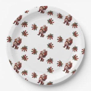 Christmas Wreath Paper Plate