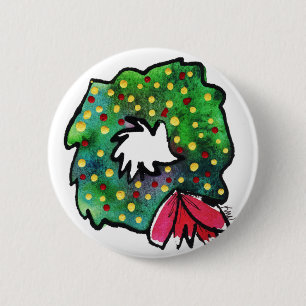 Christmas Wreath Pin