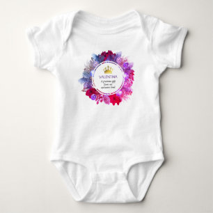 Christmas Wreath   PRECIOUS GIFT FROM AWESOME GOD Baby Bodysuit