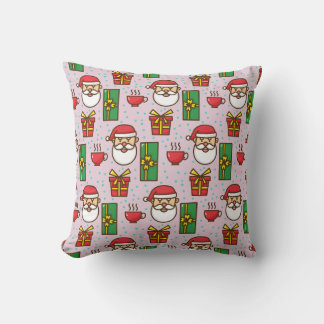 Christmas Wreath Throw Pillow