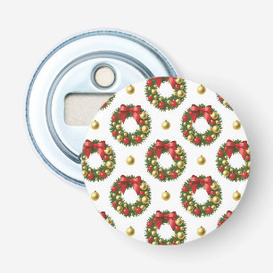 Christmas Wreaths Bottle Opener